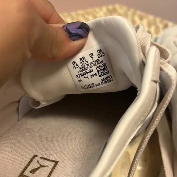 Puma Low Mule - Cream Suede - Picture 6 of 8